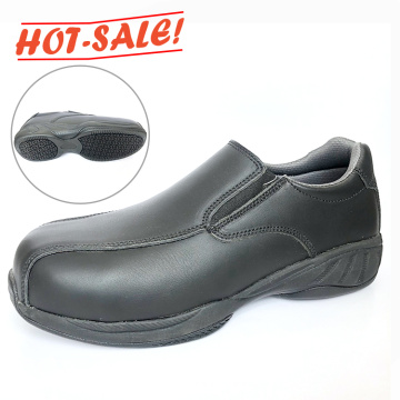 Factory Hotsale Cheap Price Wholesale Anti Silp Genuine Leather Professional Chef Safety Jogger Kitchen Shoes